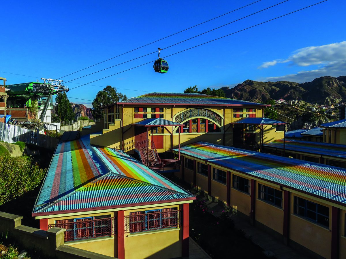 Kinderheim Niña Obrajes der Fundación Arco Iris in La Paz